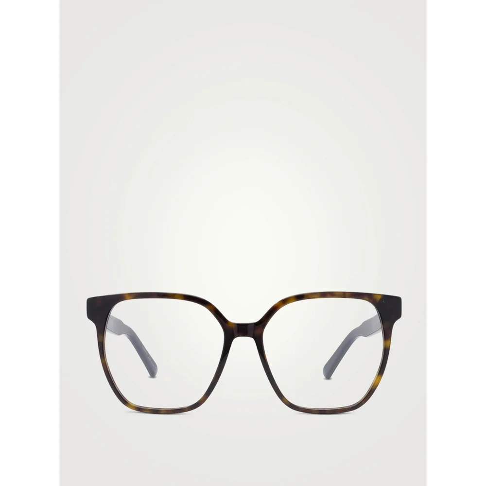 NWT Christian Dior CD50028I-052-56 Brown Square 56mm Eyeglasses
